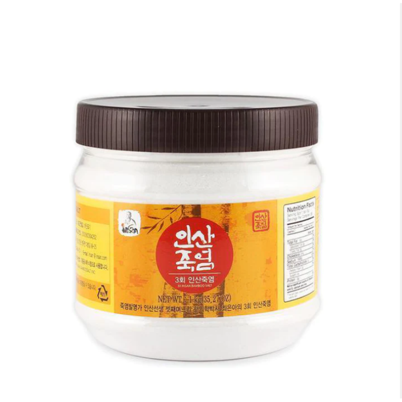 Insan Bamboo Salt 3-Times Roasted Bamboo Salt Powder 1kg