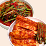 [Free Separate Shipping] Jeollanam-do Saebyeok Farm Kimchi - Chonggak Kimchi 3kg + Yeolmu Kimchi 2kg