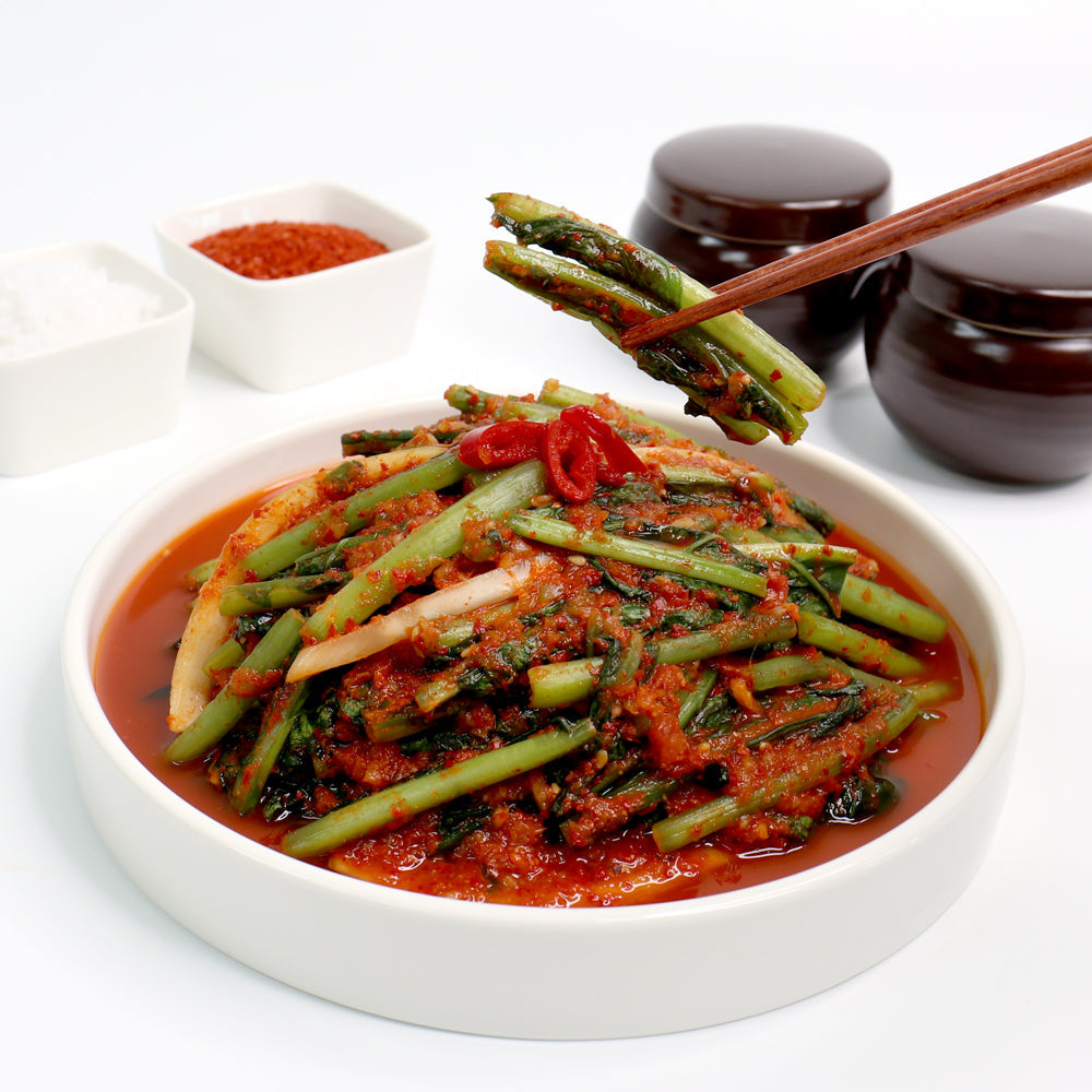 [Free Separate Shipping] Jeollanam-do Saebyeok Farm Kimchi - Chonggak Kimchi 3kg + Yeolmu Kimchi 2kg