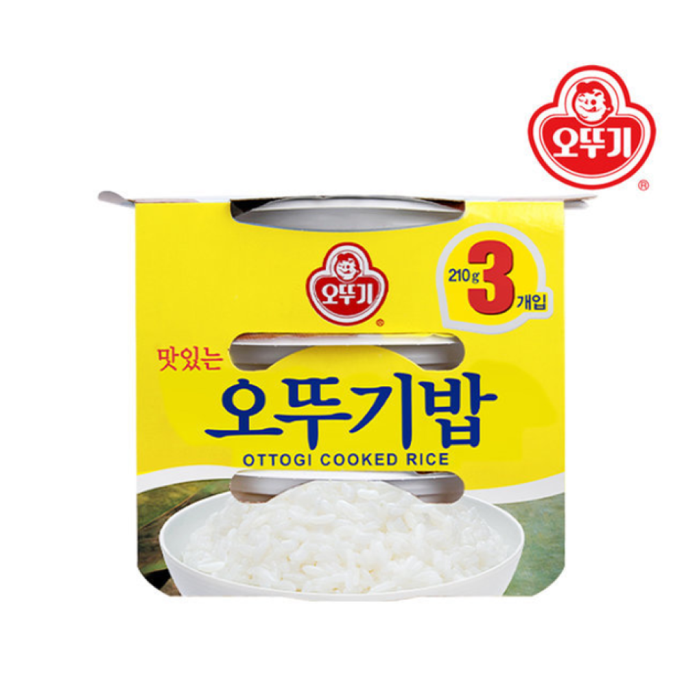 Ottgi Rice Ottogi - Delicious Ottogi Rice 210g 3-Pack – Seoul Mills