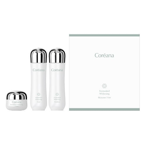 Coreana Fermented Whitening 3-Piece Special Set<br/>-Free Coreana Cenite Mung Bean Smart Peeling Gel