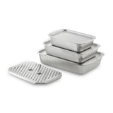 COOKEVER SINVAT Stainless Steel Multi Cooking Pan Set 7 Piece Set