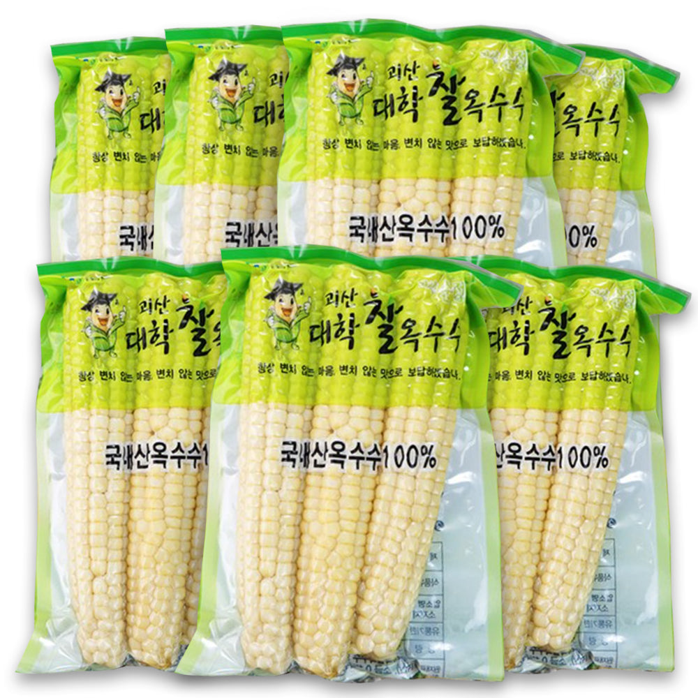 [무료별도배송] 괴산 대학 찰옥수수 (3개 x 7팩, 총 21개입) 유통기한 : 2025년 12월 31일