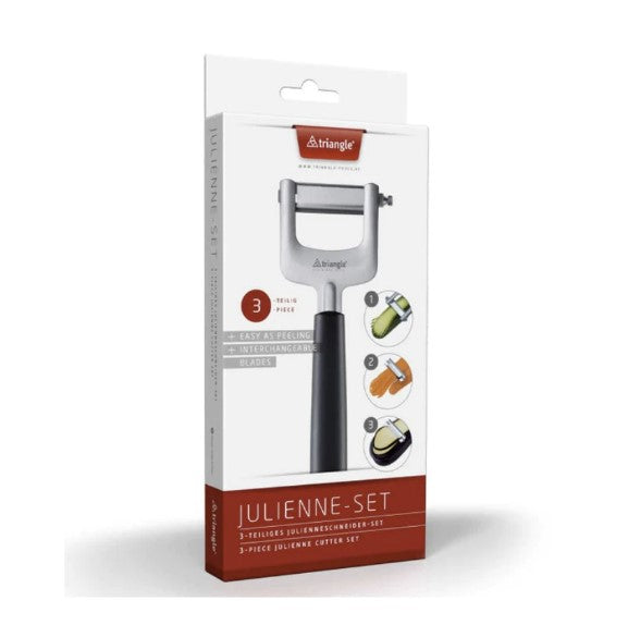 [Triangle] German Premium Kitchen Tools - Julienne Cutter 3-Piece Set