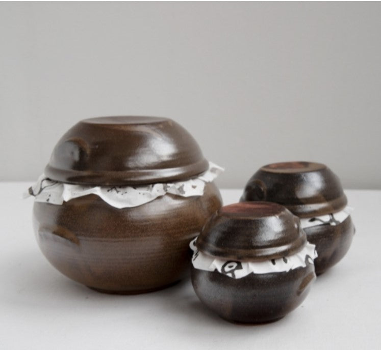 Dangojae Korean Onggi Mini Jar (3-Piece Set)