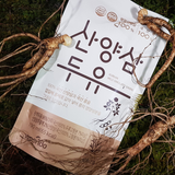 [Wooridu] Wild Ginseng Soy Milk (190ml x 15 packs) Expiration Date: January 27, 2027