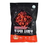 [Free Separate Shipping] Jjukkumi Commando 350g X 8 Packs (Spicy 4 Packs + Burning Spicy 4 Packs)