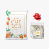 Jarden - Our Tea Strawberry Peach Rooibos Tea (8-pack) Expiration Date: September 22, 2027