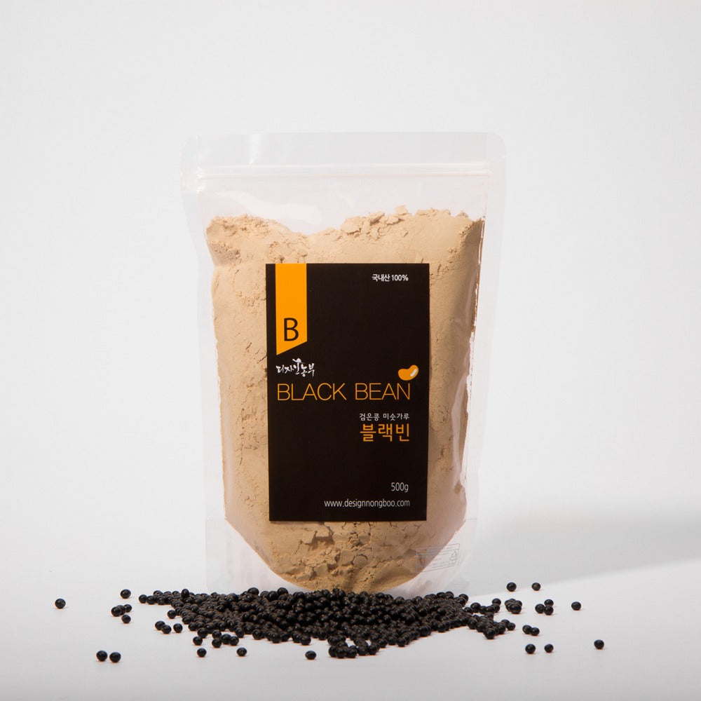 Design Nongbu - Black Bean Misugaru (500g) x 5 packs Expiration Date: August 7, 2026