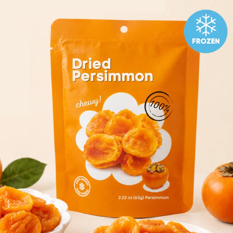 [Free Separate Shipping][Kkotma Fresh] Omallang - Cheongdo Dried Persimmons 63g X 10 Packs