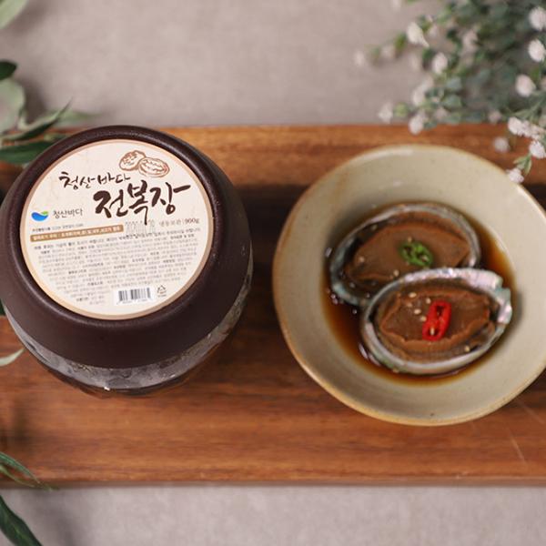 [Free Separate Shipping] Cheongsanbada - Soy Sauce Marinated Abalone 900g x 2 Bottles