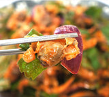 Very well-dried dried clam meat, large size, approximately 200g