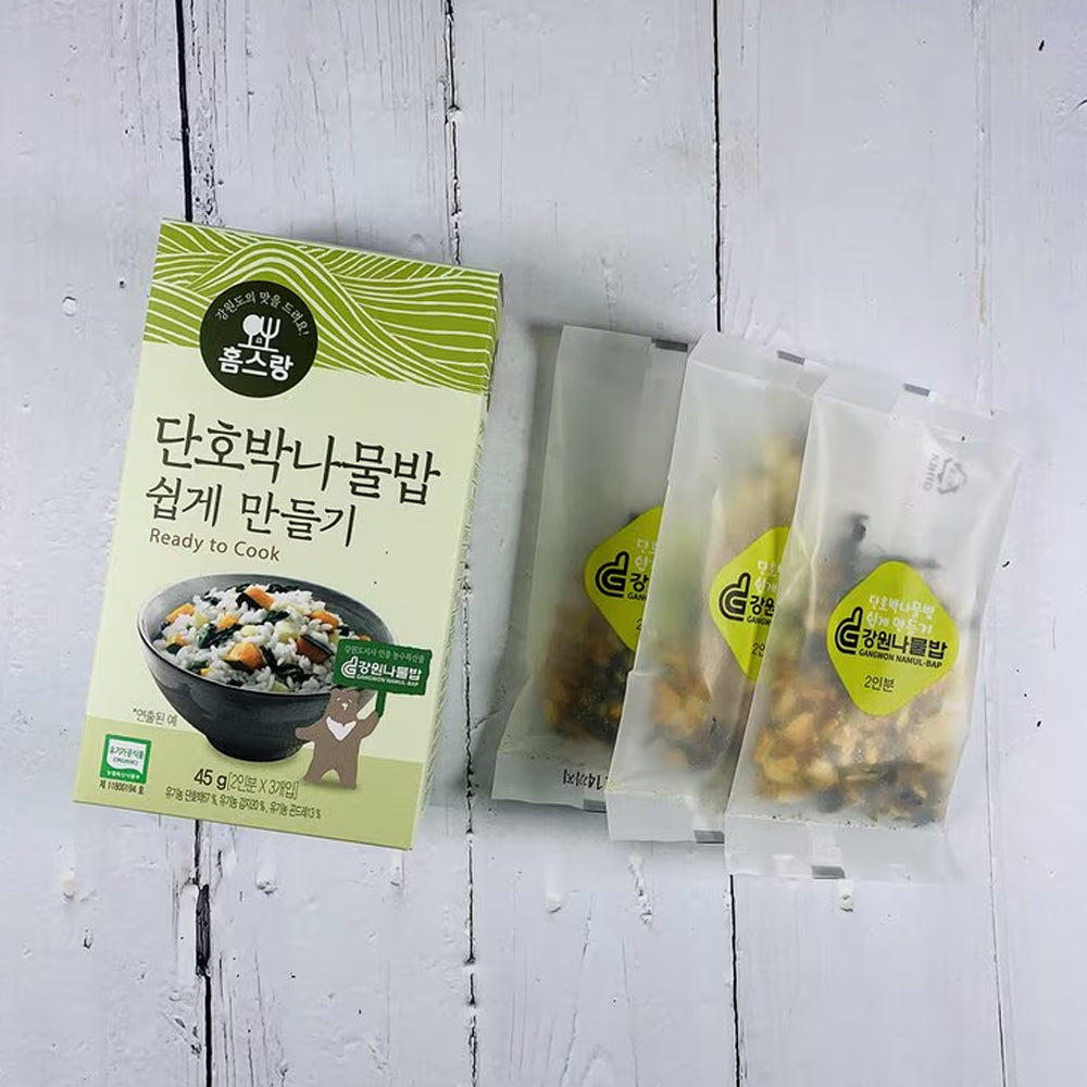 Homesrang Sweet Pumpkin Rice Easy Recipe 45g Expiration Date: April 15, 2026