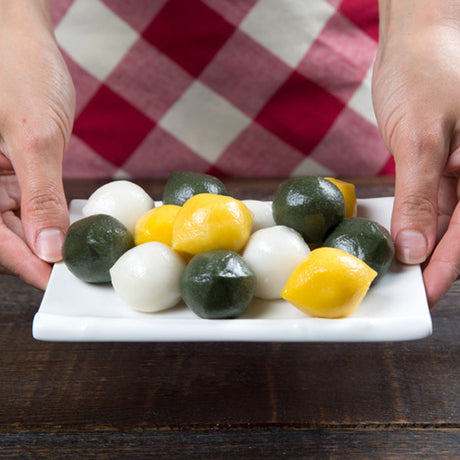 [Free Separate Shipping] New Organic Banga Rice Cake Set (Three-Color Songpyeon, Injeolmi, Glutinous Rice Cake)