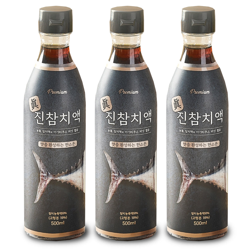[HOT DEAL] Jinchamchi Fish Sauce (True Tuna) 500ml X 3 bottles <br/> 12/18/2023
