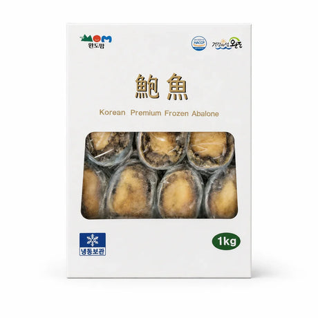 [Free Separate Shipping][Cconma Fresh] Wando Mom Abalone Sashimi Extra Large 1kg (12~13 pieces) Expiration Date: June 9, 2028
