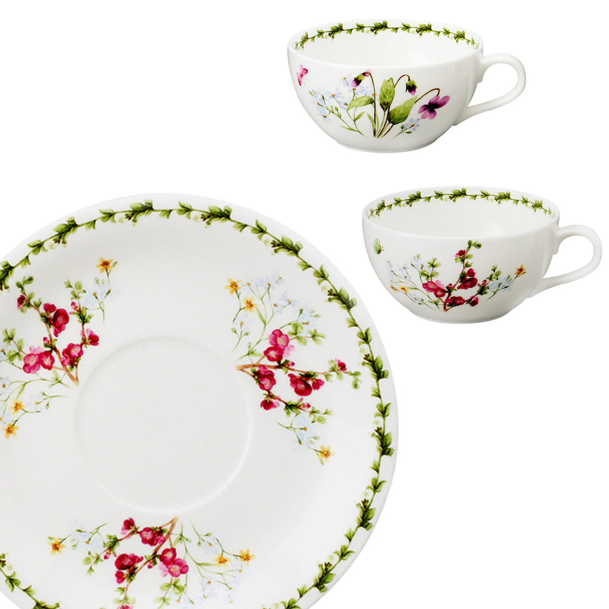 [Hankook Ceramic] Field Flower Plus Coffee 4P