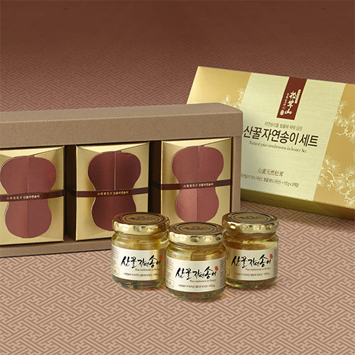 Daesol - Wild Honey & Natural Pine Mushroom Set (110g x 3 packs)