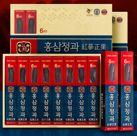 Gangwon Ginseng Agricultural Cooperative Red Ginseng Jelly 300g (Pack of 8)