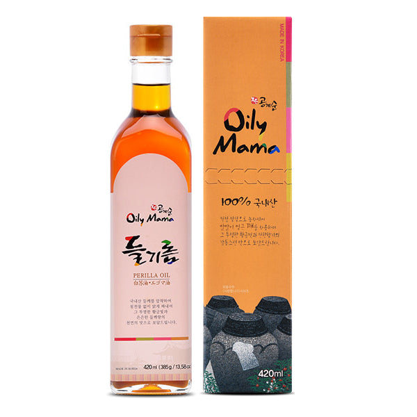 [Chungcheong-do] Gong Gye-soon Perilla Oil 420ml (100% Domestic Perilla Seeds) (Expiration Date: 08/08/2020)