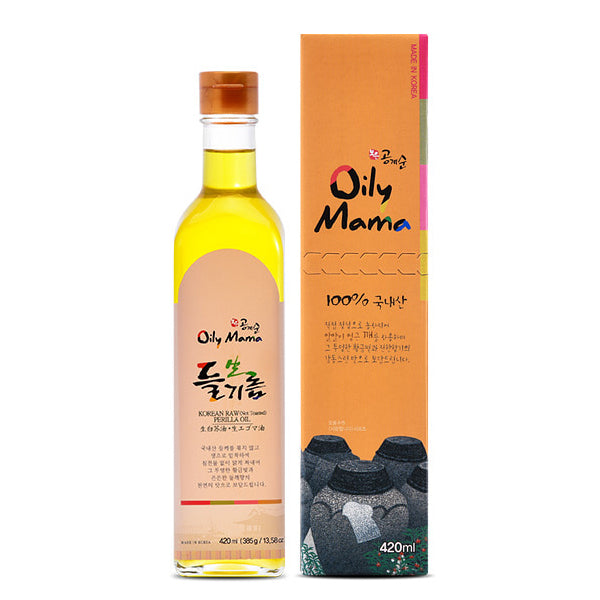 [Chungcheong-do] Gong Gye-soon Cold-Pressed Perilla Oil 420ml (100% Domestic Perilla Seeds) (Expiration Date: 08/08/2020)
