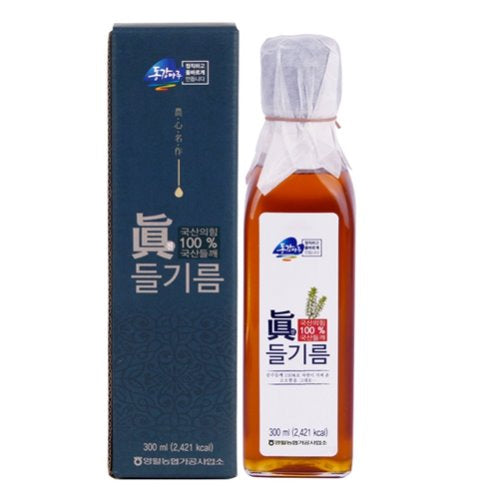 [Gangwon-do] Dongganmaru Perilla Seed Oil 300ml (100% Domestic Perilla Seeds)