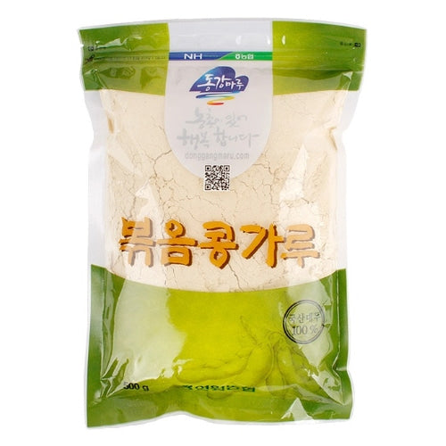 Dongganggang Maru - Roasted Soybean Flour 500g (100% Domestic Soybeans)