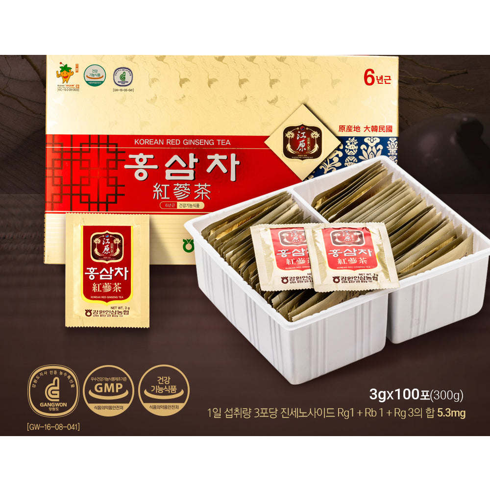Gangwon Ginseng Agricultural Cooperative Red Ginseng Tea 3g x 50 packets