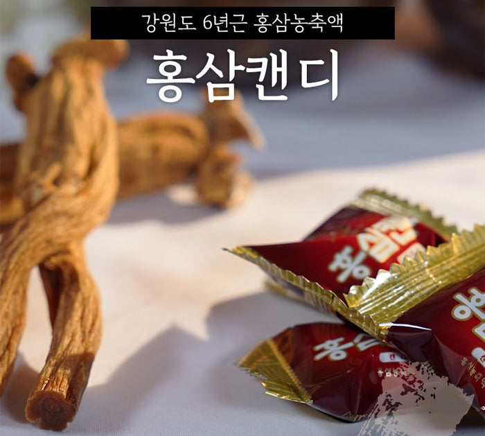 Gangwon Ginseng Agricultural Cooperative Red Ginseng Candy 200g