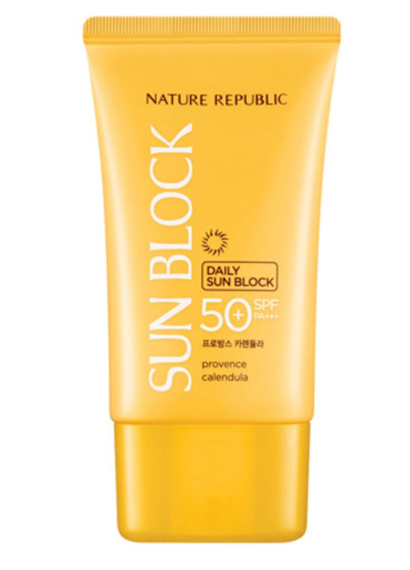 [Nature Republic] Provence Calendula Daily Sunblock SPF50+ PA+++