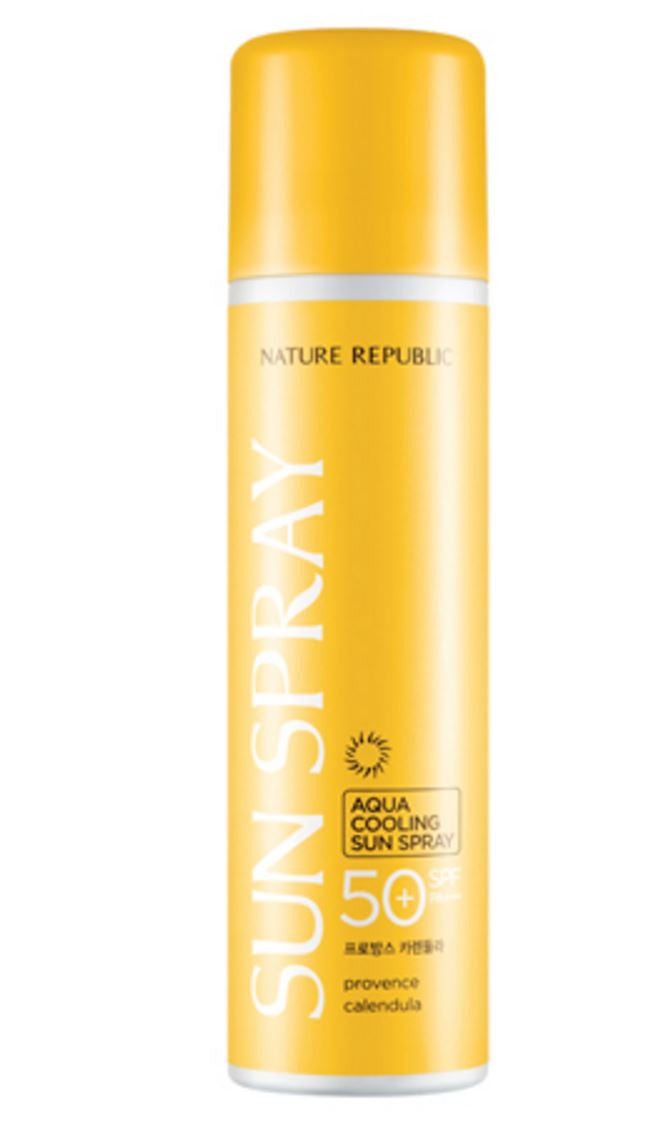 [Nature Republic] Provence Calendula Aqua Cooling Sun Spray SPF50+ PA+++