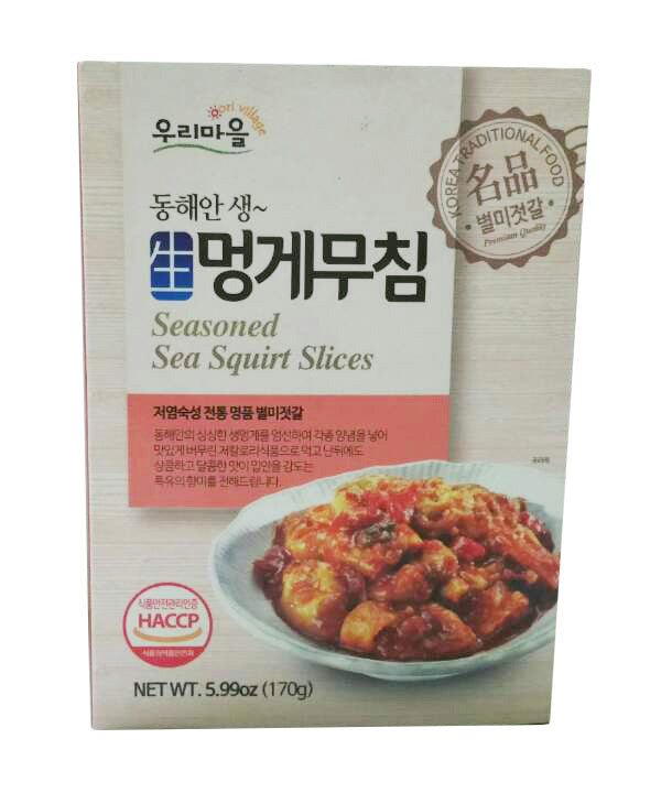 [Free Separate Shipping] Our Village Salted Seafood + Seasoned Vegetable 5-Piece Set (3 Salted Seafood + 2 Seasoned Vegetables)