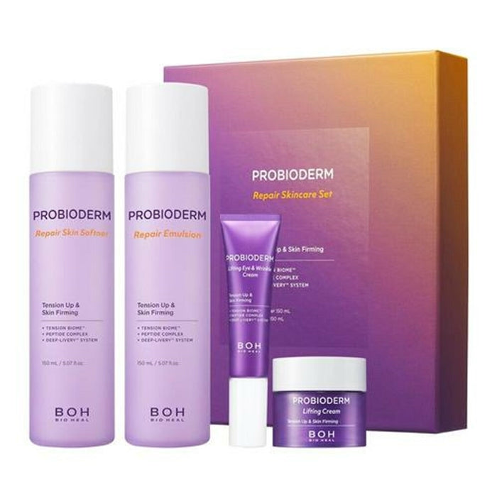 BIO HEAL BOH Probioderm Repair Skin Softner 150ml + Emulsion 150ml Special Set (free gift cream 10ml+ eye cream 10ml)
