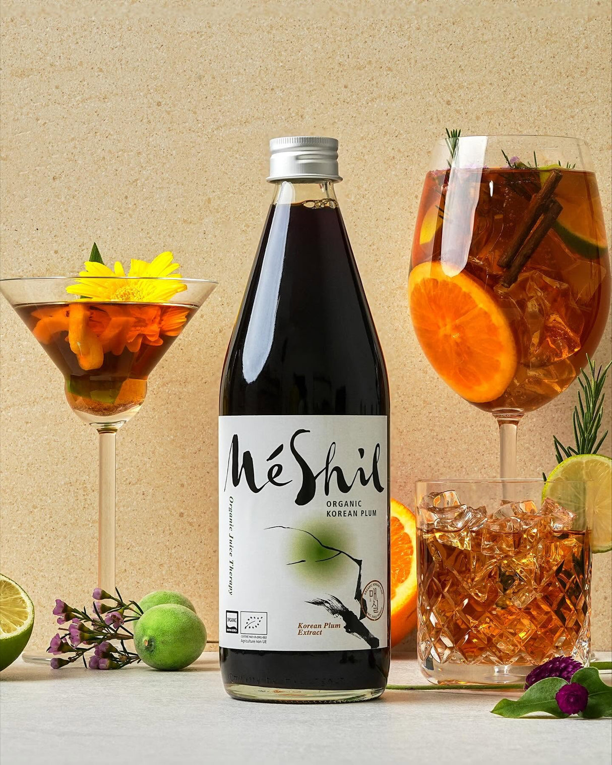 Meshil - Jeju Organic Plum Syrup (100% from Hadong, Gyeongnam) 500g