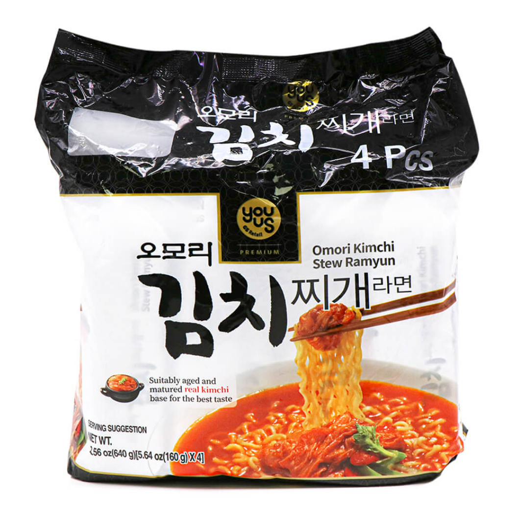 Omori Kimchi Stew Ramen (4 packs)