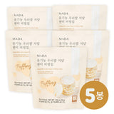 MADA Organic Korean Rice Low-Sugar Brown Rice Puffing Chips Original (30g) x 5 packs