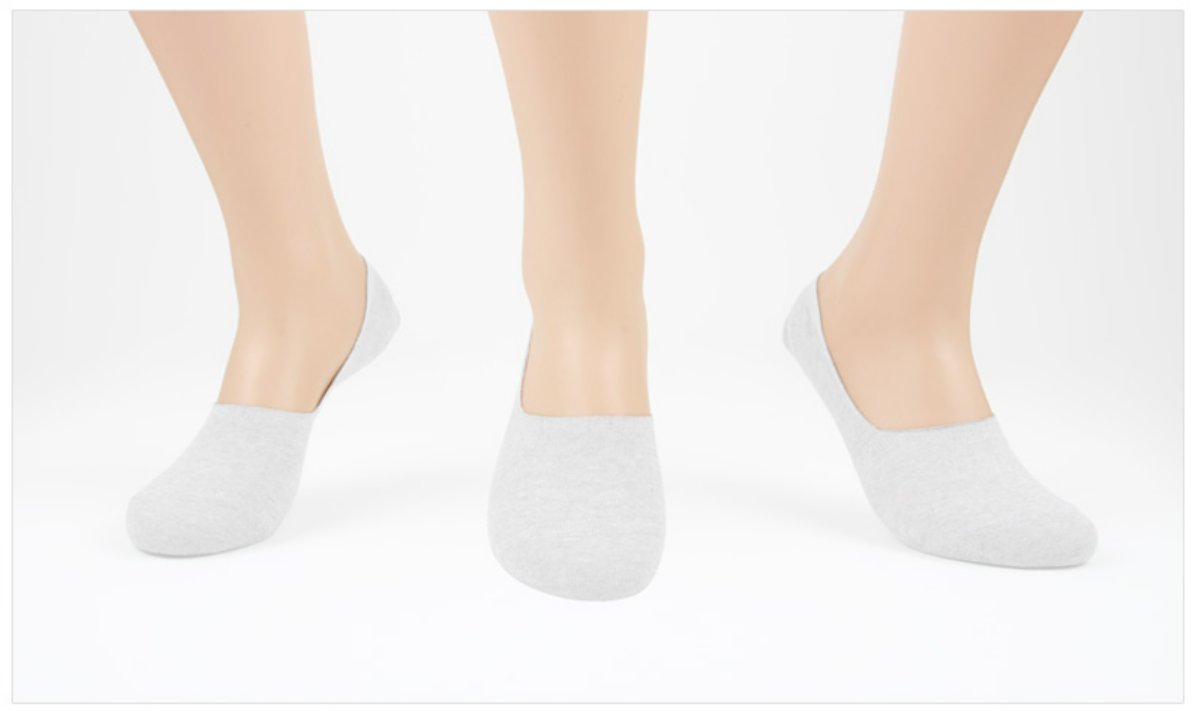 BYC Women's Nude Sneaker Fake Socks Size 1 (FWR9507)
