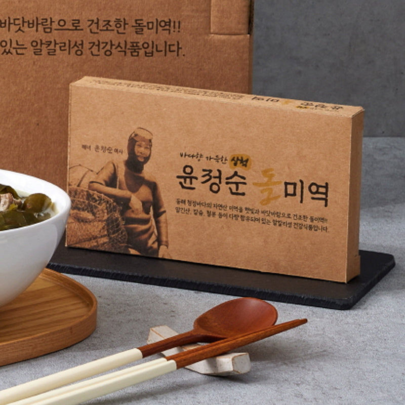 Samcheok Yun Jeong-sun Stone Seaweed Full of Sea Scent 20g (2 servings) x 3 boxes