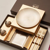 놋반 - 방짜유기 프리미엄 2인 술상 달빛 세트