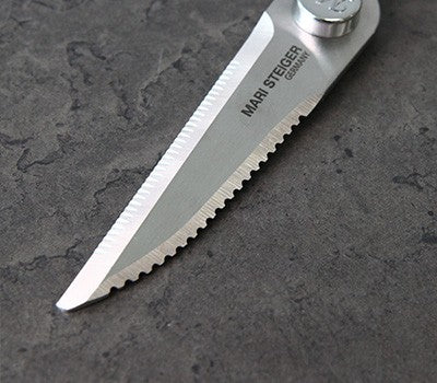 Multifunctional Super Scissors V2 (White/Black) Detachable for Cleaning, Refrigerator Attachment, Powerful Cutting Power