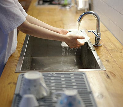 마리슈타이거 - 접이식 실리콘 드라잉매트 (라지, 그레이)