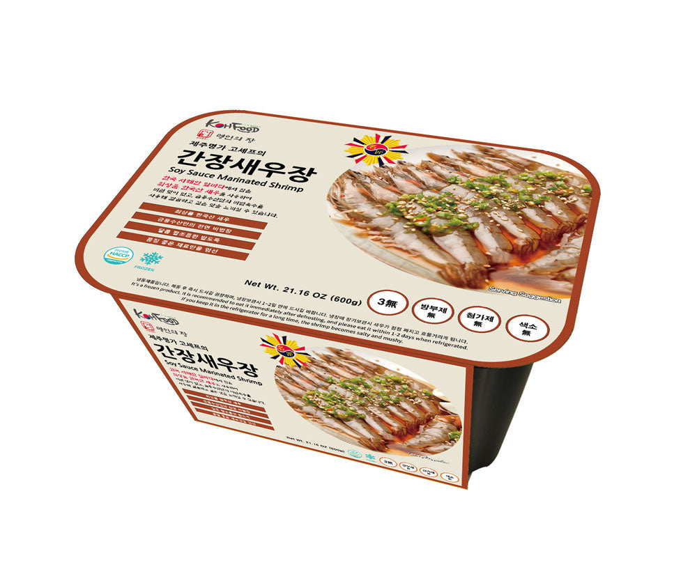 [Kkotma Fresh] Jeju Myeongga - Soy Sauce Marinated Shrimp (600g)<br>Expiration Date: July 24, 2025