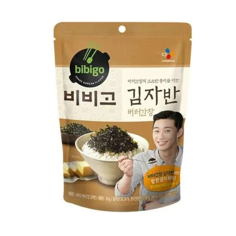 CJ Bibigo Seaweed Flakes With Butter & Soy Sauce 1.76oz (50g)