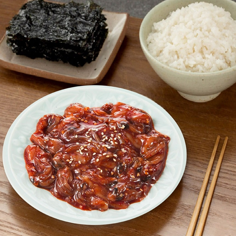 [MILLS EXPRESS] JEJU Green tea Salted Seasoned Baby Octopus 350g