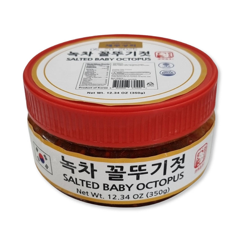 [MILLS EXPRESS] JEJU Green tea Salted Seasoned Baby Octopus 350g