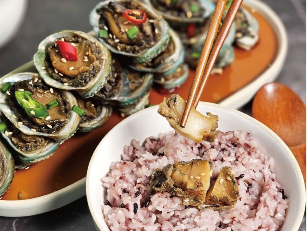 [MILLS EXPRESS] JEJU Soy Sauce Marinated Garlic abalone 600g