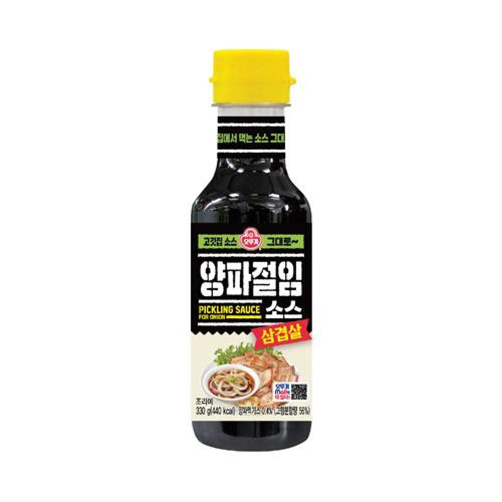 오뚜기 - 삼겹살 양파절임 소스 330g </br> 유통기한 : 2024년 2월 14일