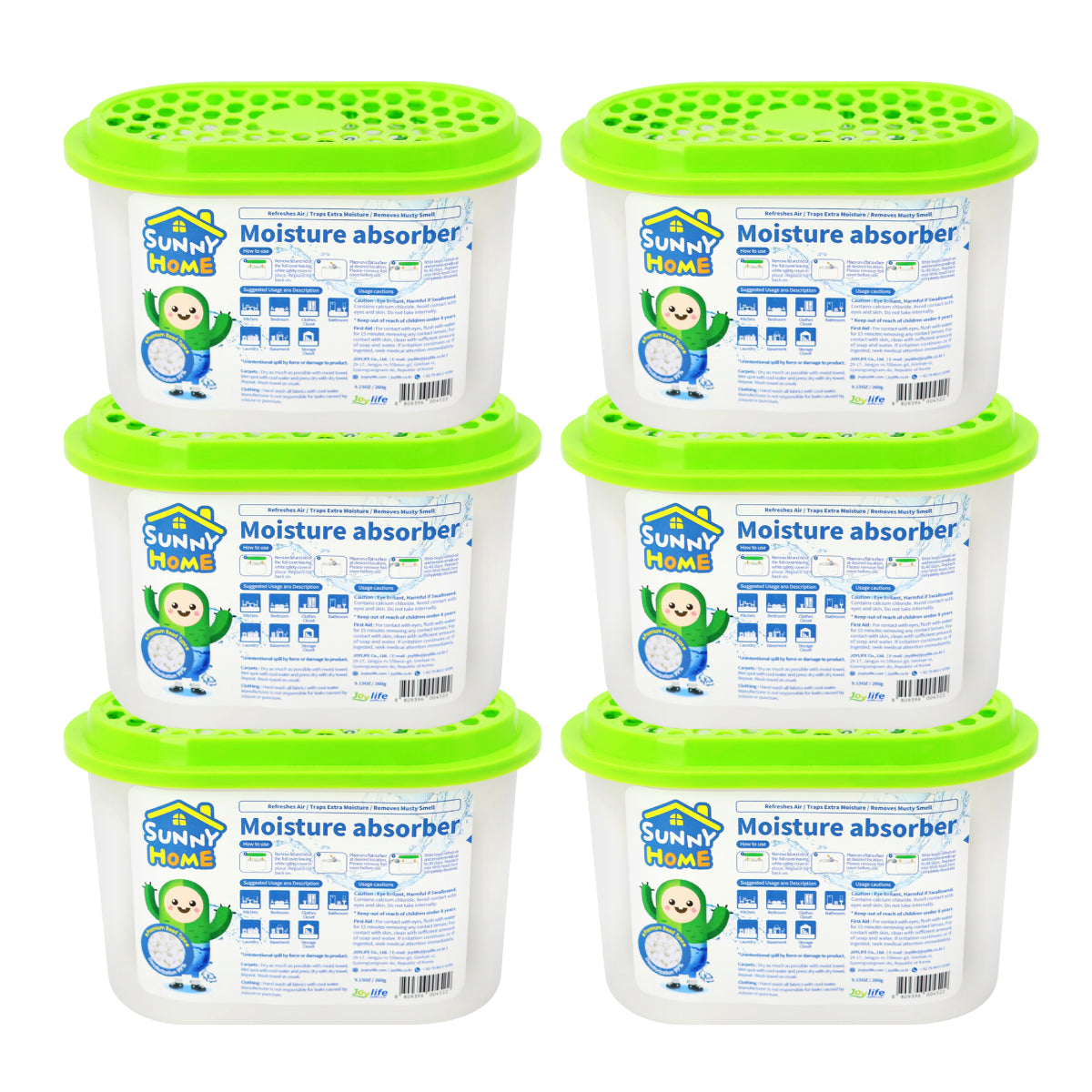 Sunny Home - Bright and Sunny House Closet Dehumidifier (6-pack)