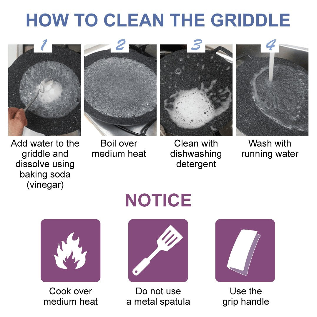 How To Clean A Griddle With Baking Soda  