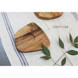 [Hankook Ceramic] Twig New York Acacia Wood Saucer & White Teacup